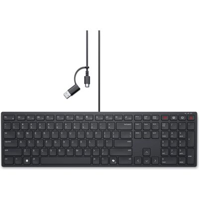 Dell KB525C (Eng. Int., Kabelgebunden), Tastatur, Schwarz Dell KB525C (Eng. Int., Kabelgebunden), Tastatur, Schwarz