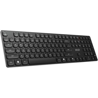 MSI Forge K210 Combo US-Tastatur + Maus (US, Kabellos), Tastatur, Schwarz MSI Forge K210 Combo US-Tastatur + Maus (US, Kabellos), Tastatur, Schwarz