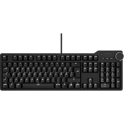 Das Keyboard 6 Professional, DE-Layout, MX-Brown - schwarz (DE, Kabelgebunden), Tastatur, Schwarz Das Keyboard 6 Professional, DE-Layout, MX-Brown - schwarz (DE, Kabelgebunden), Tastatur, Schwarz
