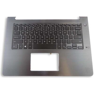 Dell Assy Kybd 80 Usintl W/Fpr Blt (Eng. Int., Kabelgebunden), Tastatur, Schwarz Dell Assy Kybd 80 Usintl W/Fpr Blt (Eng. Int., Kabelgebunden), Tastatur, Schwarz