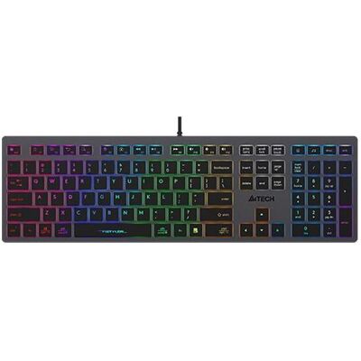 A4Tech FX60 (DE, Kabelgebunden), Tastatur, Grau A4Tech FX60 (DE, Kabelgebunden), Tastatur, Grau