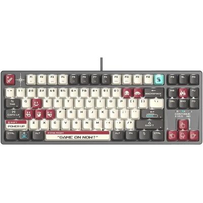 A4Tech Bloody S87 Pixels Red USB (BLMS RED Plus Switches) (US, Kabelgebunden), Tastatur, Grau A4Tech Bloody S87 Pixels Red USB (BLMS RED Plus Switches) (US, Kabelgebunden), Tastatur, Grau