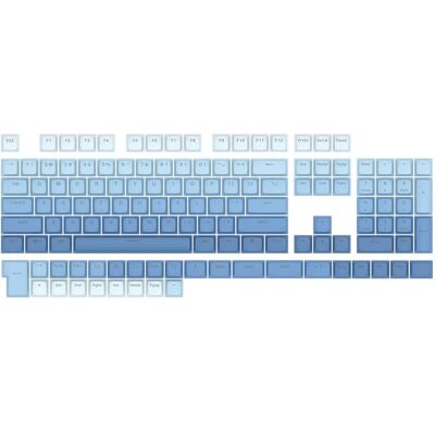 Redragon A134 Gradient Farbverlauf Ombré Blau Tastenkappen - 104 Tasten - Modern Redragon A134 Gradient Farbverlauf Ombré Blau Tastenkappen - 104 Tasten - Modern