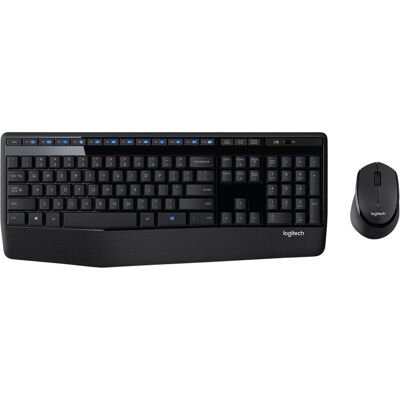 Logitech Funkset MK345 - US INTL - 2,4 GHz - INTNL (Eng. Int., Kabellos), Tastatur, Schwarz Logitech Funkset MK345 - US INTL - 2,4 GHz - INTNL (Eng. Int., Kabellos), Tastatur, Schwarz