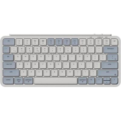 Keychron B1 Pro Ultra-Slim Wireless Biało-niebieski (US, Kabellos), Tastatur, Blau, Weiss Keychron B1 Pro Ultra-Slim Wireless Biało-niebieski (US, Kabellos), Tastatur, Blau, Weiss