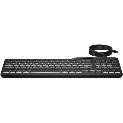 HP 400 BL WD KBD EMEA-INTL English Loc-E (Eng. Int., Kabelgebunden), Tastatur, Schwarz HP 400 BL WD KBD EMEA-INTL English Loc-E (Eng. Int., Kabelgebunden), Tastatur, Schwarz