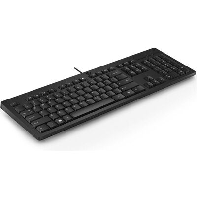 HP 125 Wired KB SP (Eng. Int., Kabelgebunden), Tastatur, Schwarz HP 125 Wired KB SP (Eng. Int., Kabelgebunden), Tastatur, Schwarz
