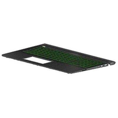 HP Top Cover & Keyboard(US inter), Notebook Ersatzteile, Schwarz, Grün HP Top Cover & Keyboard(US inter), Notebook Ersatzteile, Schwarz, Grün