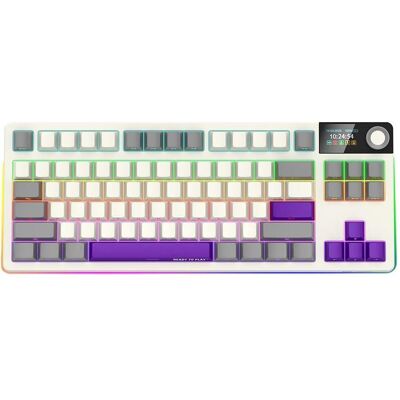 Lorgar Computertastatur Klaviatūra KBP70TKLW TKL Wireless Weiss Beige (Eng. Int., Kabelgebunden, Kabellos), Tastatur, Beige Lorgar Computertastatur Klaviatūra KBP70TKLW TKL Wireless Weiss Beige (Eng. Int., Kabelgebunden, Kabellos), Tastatur, Beige