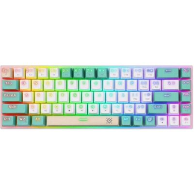 Defender VEXX GK-084 mechanische Tastatur, RGB-Hintergrundbeleuchtung (US, Kabelgebunden), Tastatur, Schwarz Defender VEXX GK-084 mechanische Tastatur, RGB-Hintergrundbeleuchtung (US, Kabelgebunden), Tastatur, Schwarz