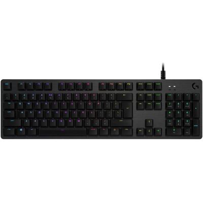 Logitech G G512 (US, Kabelgebunden), Tastatur, Schwarz Logitech G G512 (US, Kabelgebunden), Tastatur, Schwarz
