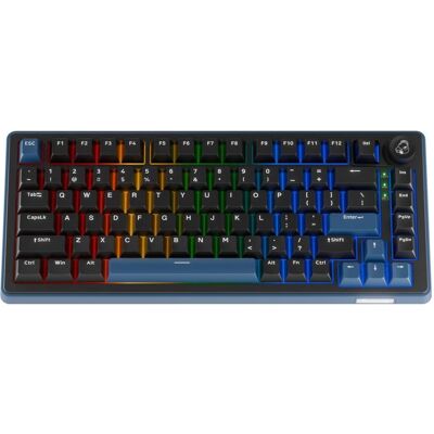 Ducky OK-M 65 Gaming-Tastatur, 65%, Hot-Swap-fähig, RGB, ANSI - KTT Wine Red Switches (US, Kabellos), Tastatur, Schwarz Ducky OK-M 65 Gaming-Tastatur, 65%, Hot-Swap-fähig, RGB, ANSI - KTT Wine Red Switches (US, Kabellos), Tastatur, Schwarz