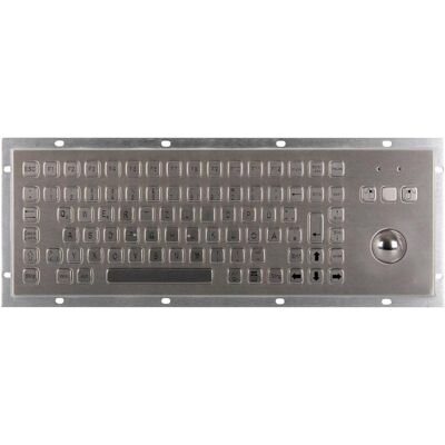 Joy-it IPC Keyboard 02 - Deutsch QWERTZ, Silber, IP65, Kabelgebunden, NEMA 4X Joy-it IPC Keyboard 02 - Deutsch QWERTZ, Silber, IP65, Kabelgebunden, NEMA 4X