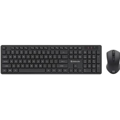 Defender LIMA C-993 RF kabelloses Tastatur- und Maus-Set (US, Kabellos), Tastatur, Schwarz Defender LIMA C-993 RF kabelloses Tastatur- und Maus-Set (US, Kabellos), Tastatur, Schwarz