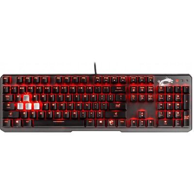 MSI Vigor GK60 (DE, Kabelgebunden), Tastatur, Schwarz MSI Vigor GK60 (DE, Kabelgebunden), Tastatur, Schwarz