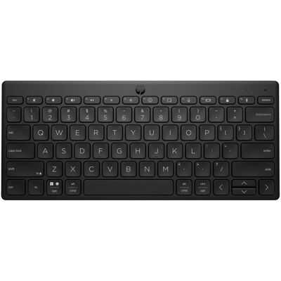 HP 355 Compact Multi-Device Bluetooth Keyboard (DE, Kabellos), Tastatur, Schwarz HP 355 Compact Multi-Device Bluetooth Keyboard (DE, Kabellos), Tastatur, Schwarz