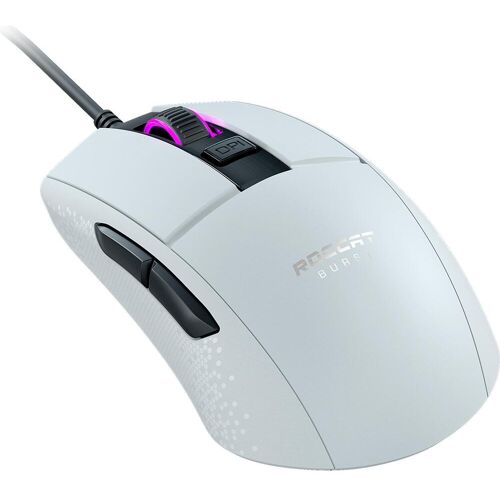 Roccat Burst Core (Kabelgebunden), Maus, Weiss