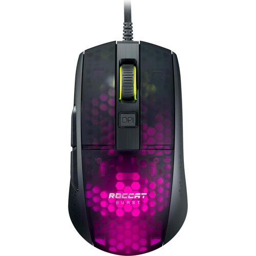 Roccat Burst Pro (Kabelgebunden), Maus, Schwarz