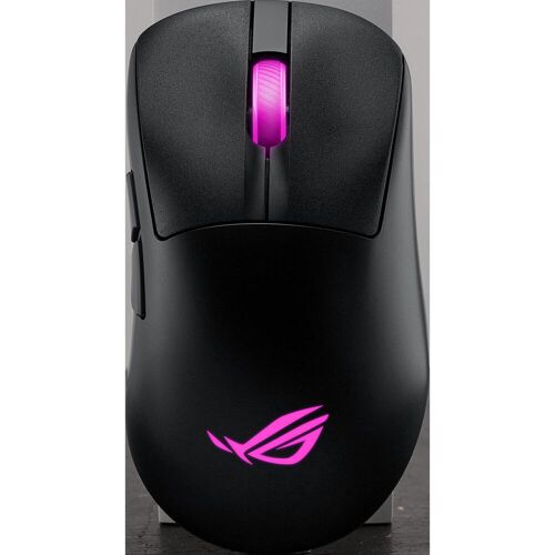 Asus ROG Keris II Origin (Kabellos, Kabelgebunden), Maus, Schwarz