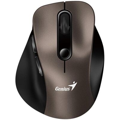 Genius Ergo 9000S/Ergonomická/Optická/Pro praváky/2 400 DPI/Bezdrátová USB + Bluetooth/Champagne Tit (Kabellos), Maus, Grau, Braun, Schwarz Genius Ergo 9000S/Ergonomická/Optická/Pro praváky/2 400 DPI/Bezdrátová USB + Bluetooth/Champagne Tit (Kabellos), Maus, Grau, Braun, Schwarz
