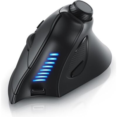 CSL - CSL Office Vertikalmaus - 2,4 GHz - BT4.0 - Vertical Mouse CSL - CSL Office Vertikalmaus - 2,4 GHz - BT4.0 - Vertical Mouse