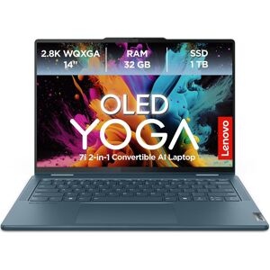 Lenovo Yoga 7 2in1 Aura Edition Laptop Copilot+PC 14" WUXGA OLED Touch Display Intel Core Ultra 7 35 (14", 1000 GB, 16 GB, DE, Intel Core Ultra 7 355), Notebook, Grau Lenovo Yoga 7 2in1 Aura Edition Laptop Copilot+PC 14" WUXGA OLED Touch Display Intel Core Ultra 7 35 (14", 1000 GB, 16 GB, DE, Intel Core Ultra 7 355), Notebook, Grau