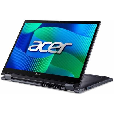 Acer TravelMate P4 Spin (14", 8000 GB, 64 GB, DE, Intel Core Ultra 5 115U), Notebook, Blau Acer TravelMate P4 Spin (14", 8000 GB, 64 GB, DE, Intel Core Ultra 5 115U), Notebook, Blau