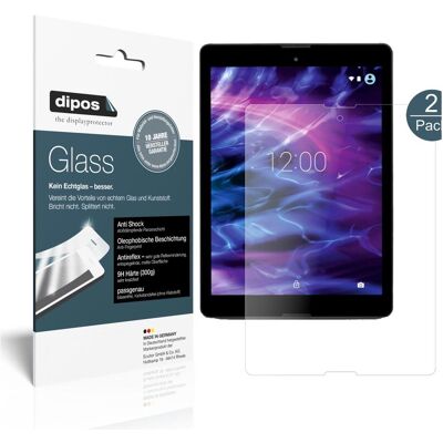 Dipos Displayschutz Anti-Shock (1 Stk., Medion Lifetab P9702), Tablet Schutzfolie Dipos Displayschutz Anti-Shock (1 Stk., Medion Lifetab P9702), Tablet Schutzfolie