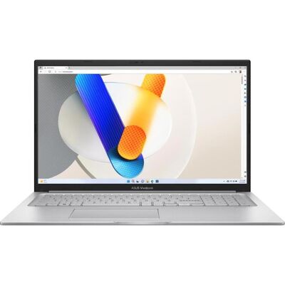 Asus Vivobook 17 X1704VA-AU1053 (17.30", 512 GB, 16 GB, DE, Intel Core 7 150U), Notebook, Silber Asus Vivobook 17 X1704VA-AU1053 (17.30", 512 GB, 16 GB, DE, Intel Core 7 150U), Notebook, Silber