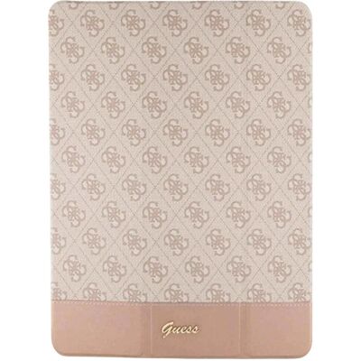 Guess GUFCP12PS4SGP iPad Pro 12.9" ró?owy/pink 4G Stripe Allover (Apple iPad mini 2021, Apple iPad Pro 12.9 2020), Tablet Hülle, Rosa, Pink Guess GUFCP12PS4SGP iPad Pro 12.9" ró?owy/pink 4G Stripe Allover (Apple iPad mini 2021, Apple iPad Pro 12.9 2020), Tablet Hülle, Rosa, Pink