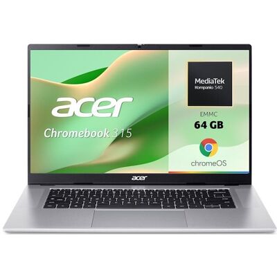 Acer CHROMEBOOK 315 CB315-8H-88G3, Notebook, Silber Acer CHROMEBOOK 315 CB315-8H-88G3, Notebook, Silber