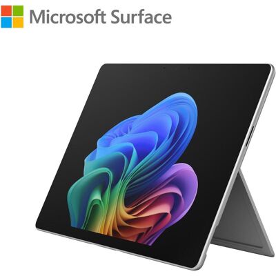 Microsoft Surface Pro - 12. Edition (13", 512 GB, 16 GB, Ohne Tastaturlayout, Snapdragon X2 Plus X2P-64-100), Notebook, Silber Microsoft Surface Pro - 12. Edition (13", 512 GB, 16 GB, Ohne Tastaturlayout, Snapdragon X2 Plus X2P-64-100), Notebook, Silber
