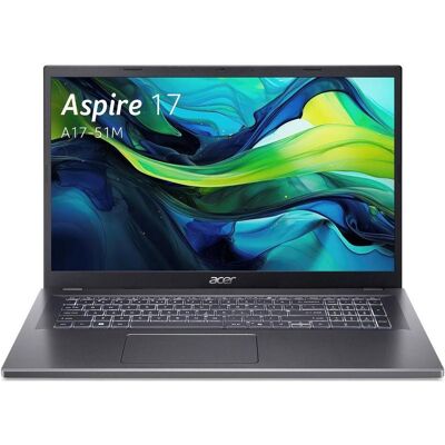Acer Aspire 17 A17-51M-72VQ 17.3" FHD IPS Core 7 150U 16GB/512GB SSD Win11 (17.30", 512 GB, 16 GB, DE), Notebook, Grau Acer Aspire 17 A17-51M-72VQ 17.3" FHD IPS Core 7 150U 16GB/512GB SSD Win11 (17.30", 512 GB, 16 GB, DE), Notebook, Grau