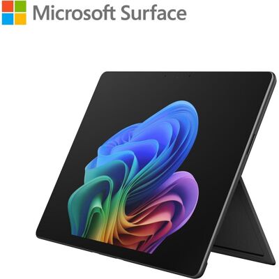 Microsoft Surface Pro - 12. Edition (13", 512 GB, 24 GB, Ohne Tastaturlayout, Snapdragon X2 Plus X2P-64-100), Notebook, Schwarz Microsoft Surface Pro - 12. Edition (13", 512 GB, 24 GB, Ohne Tastaturlayout, Snapdragon X2 Plus X2P-64-100), Notebook, Schwarz