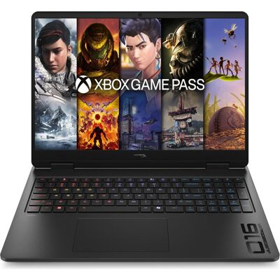 HP HyperX OMEN 16-ap1071ng (16", 1000 GB, 16 GB, DE, AMD Ryzen 7 8745HX), Notebook, Schwarz HP HyperX OMEN 16-ap1071ng (16", 1000 GB, 16 GB, DE, AMD Ryzen 7 8745HX), Notebook, Schwarz