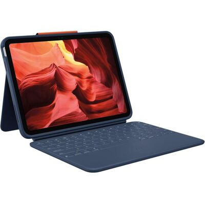 Logitech Rugged Combo 4 Touch (Eng. Int., Apple iPad 2022 (10. Gen)), Tablet Tastatur, Blau Logitech Rugged Combo 4 Touch (Eng. Int., Apple iPad 2022 (10. Gen)), Tablet Tastatur, Blau