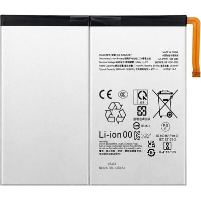 OEM Akku EB-BX526ABE für Samsung Galaxy Tab S10 FE/S10 Lite SM-X520/X526/X400/X406, Smartphone Akku OEM Akku EB-BX526ABE für Samsung Galaxy Tab S10 FE/S10 Lite SM-X520/X526/X400/X406, Smartphone Akku