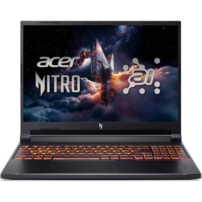 Acer Nitro V16 AI (16", 500 GB, 64 GB, DE, AMD Ryzen 7 260), Notebook, Schwarz Acer Nitro V16 AI (16", 500 GB, 64 GB, DE, AMD Ryzen 7 260), Notebook, Schwarz