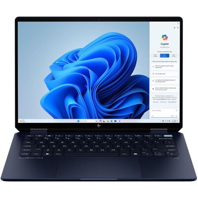 HP OmniBook Ultra Flip Laptop 14-fh0000no (14", 1000 GB, 32 GB, DE, Intel Core Ultra 7 265), Notebook, Blau HP OmniBook Ultra Flip Laptop 14-fh0000no (14", 1000 GB, 32 GB, DE, Intel Core Ultra 7 265), Notebook, Blau