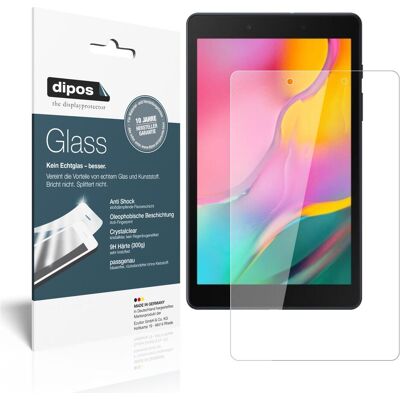 Dipos Displayschutz Anti-Shock (2 Stk., Samsung Galaxy Tab A 8.0 (2019)), Tablet Schutzfolie Dipos Displayschutz Anti-Shock (2 Stk., Samsung Galaxy Tab A 8.0 (2019)), Tablet Schutzfolie