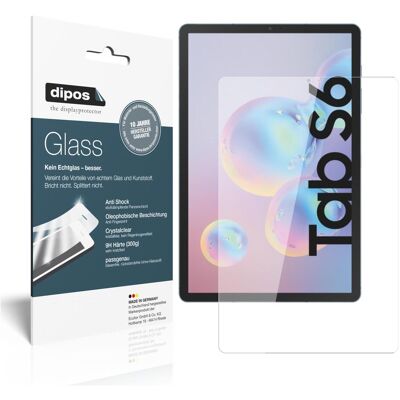 Dipos Displayschutz Anti-Shock (2 Stk., Samsung Galaxy Tab S6), Tablet Schutzfolie Dipos Displayschutz Anti-Shock (2 Stk., Samsung Galaxy Tab S6), Tablet Schutzfolie