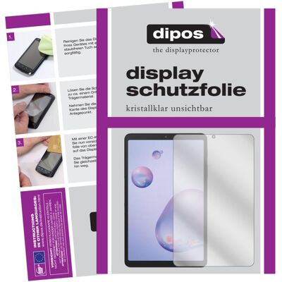 Dipos Displayschutzfolie Crystalclear (2 Stk., Samsung Galaxy Tab A 8.4 (2020)), Tablet Schutzfolie Dipos Displayschutzfolie Crystalclear (2 Stk., Samsung Galaxy Tab A 8.4 (2020)), Tablet Schutzfolie