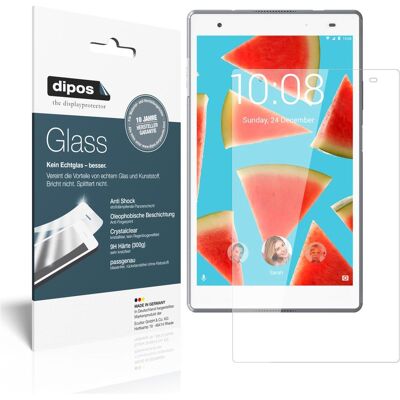Dipos Displayschutz Anti-Shock (1 Stk., Lenovo Tab 4 8 Plus), Tablet Schutzfolie Dipos Displayschutz Anti-Shock (1 Stk., Lenovo Tab 4 8 Plus), Tablet Schutzfolie