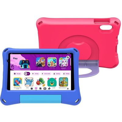 Denver TIO-80115KBUP BLUE/PINK - 8" Octa Core tablet with Android 16GMS & included bumper in blue and pink (8", 64 GB, Black, Blue, Pink), Tablet, Blau, Pink, Schwarz Denver TIO-80115KBUP BLUE/PINK - 8" Octa Core tablet with Android 16GMS & included bumper in blue and pink (8", 64 GB, Black, Blue, Pink), Tablet, Blau, Pink, Schwarz