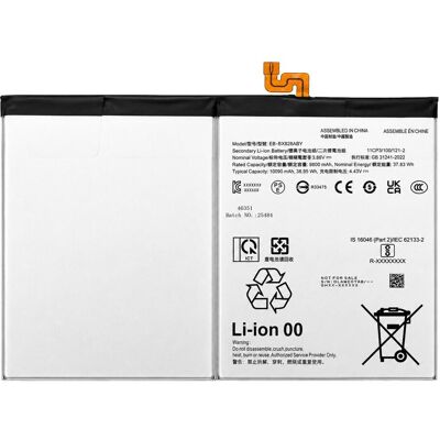 OEM Akku EB-BX828ABY für Samsung Galaxy Tab S10+/S10 FE+ (SM-X820/X826/X620/X626), Smartphone Akku OEM Akku EB-BX828ABY für Samsung Galaxy Tab S10+/S10 FE+ (SM-X820/X826/X620/X626), Smartphone Akku