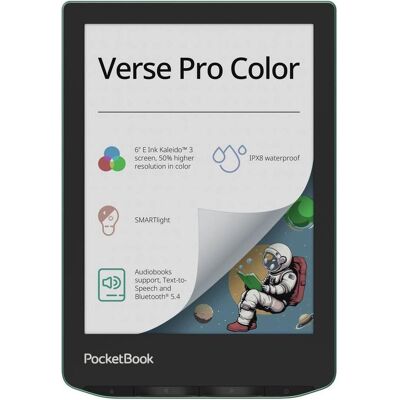 PocketBook Verse Pro Color (6", 16 GB), eReader, Grün PocketBook Verse Pro Color (6", 16 GB), eReader, Grün