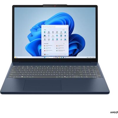 Lenovo IdeaPad Slim 3 15ARP10 15" WUXGA R5-150 16GB/512GB SSD Win11 (15.30", 512 GB, 16 GB, DE), Notebook, Blau Lenovo IdeaPad Slim 3 15ARP10 15" WUXGA R5-150 16GB/512GB SSD Win11 (15.30", 512 GB, 16 GB, DE), Notebook, Blau