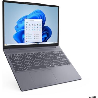 Lenovo IdeaPad Slim 3 15ARP10 AMD Ryzen™ 5 150 Laptop 38,9 cm (15.3") WUXGA 16 GB DDR5-SDRAM 1 TB SS (15.30", 1000 GB, 16 GB, DE), Notebook, Grau Lenovo IdeaPad Slim 3 15ARP10 AMD Ryzen™ 5 150 Laptop 38,9 cm (15.3") WUXGA 16 GB DDR5-SDRAM 1 TB SS (15.30", 1000 GB, 16 GB, DE), Notebook, Grau