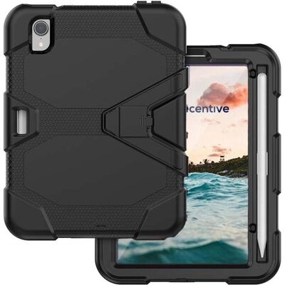 Casecentive Ultimate Hardcase iPad Mini 6 zwart (8720153794527) (Apple iPad mini 2021), Tablet Hülle, Schwarz Casecentive Ultimate Hardcase iPad Mini 6 zwart (8720153794527) (Apple iPad mini 2021), Tablet Hülle, Schwarz