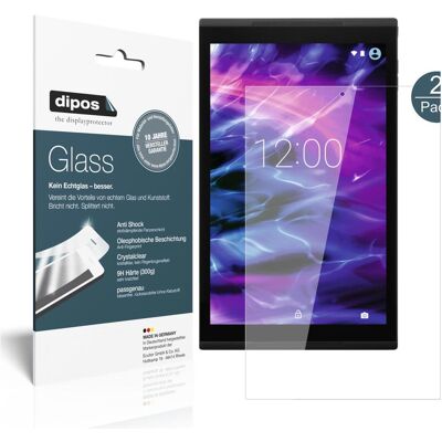 Dipos Displayschutz Anti-Shock (2 Stk., Medion Lifetab X10302), Tablet Schutzfolie Dipos Displayschutz Anti-Shock (2 Stk., Medion Lifetab X10302), Tablet Schutzfolie